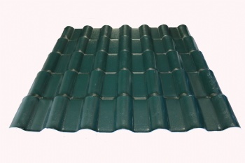 1050mm Grey ASA PVC UV Resistance Resin Roof Sheets